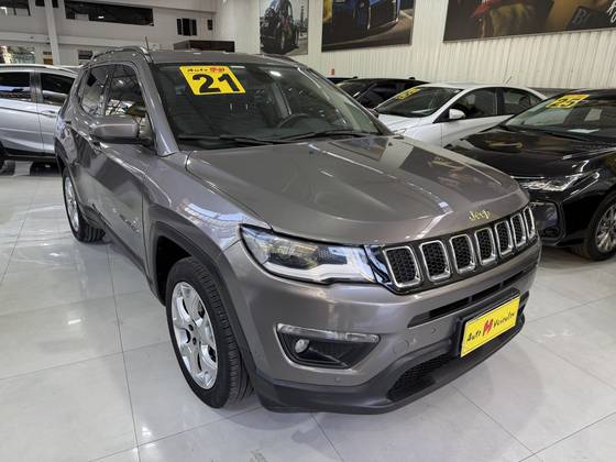 JEEP COMPASS 2.0 16V FLEX LONGITUDE AUTOMÁTICO JEEP COMPASS 2.0 16V FLEX LONGITUDE AUTOMÁTICO